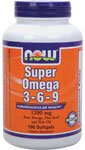 Ahora alimentos Super Omega 3-6-9 suave de Nail-Design, 1200Mg, 180-Conde