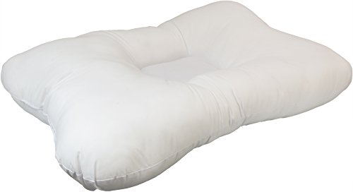 Roscoe Medical PP3113 sueño Cervical almohada con muesca, blanco