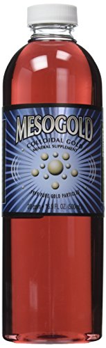 Oro coloidal de 20 ppm de MesoGold ® 500 mL/16.9 Oz