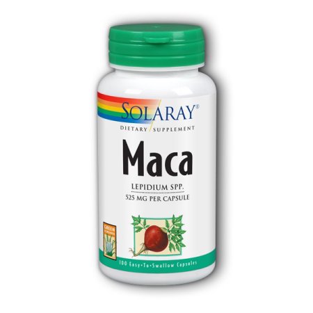 Solaray Maca 525 mg 100 Cápsulas