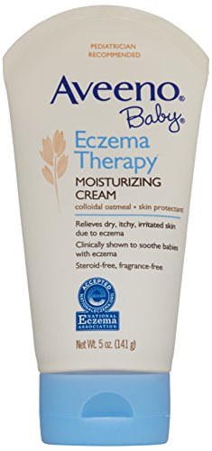 Aveeno Baby Eczema tratamiento hidratante crema, 5 onzas