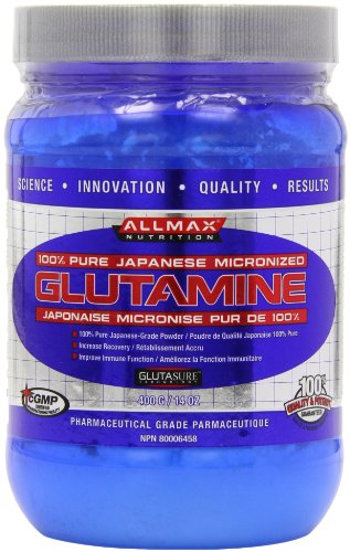 Glutamina de Allmax nutrición 400 gramos