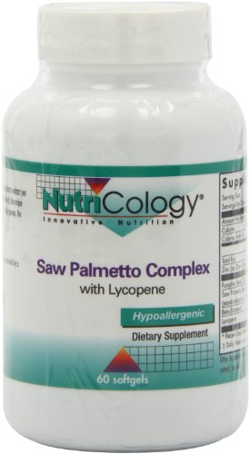 NutriCology complejo de Saw Palmetto, cápsulas, 60-Conde