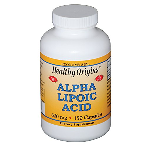 Origen sano alfa lipoico 600 MG ácido, cuenta 150