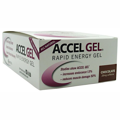 Los paquetes de Gel Pacifichealth Laboratories Accel Gel Chocolate 1,3 oz 24