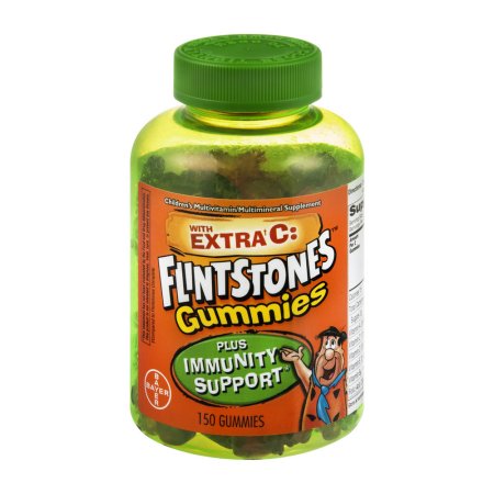 Multivitaminas Picapiedra Gummies infantil - multimineral Suplemento 150 ct