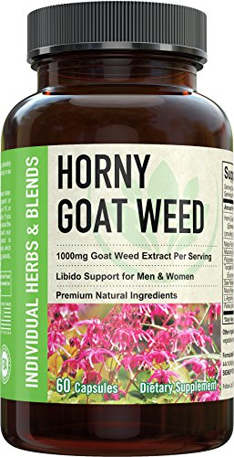 NatureNow® Horny Goat Weed extracto ahora con suplemento de raíz de Maca para la mayor energía, foco, aumento rendimiento - Libido Natural Booster píldoras para hombres y mujeres - 1000 mg pura Epimedium extracto orgánico