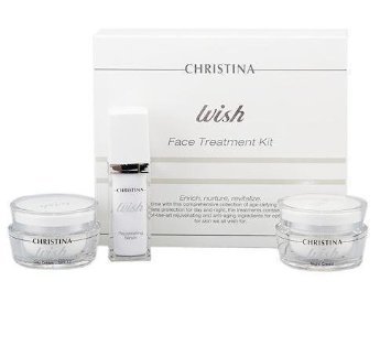 Cosméticos de Christina - Kit de tratamiento de cara deseo / Anti envejecimiento - 3 artículos