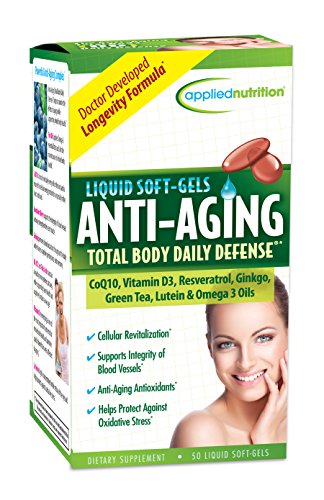 Aplicada nutrición corporal Total anti-aging Daily Defense, cuenta 50