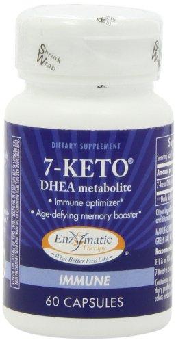 Enzimática terapia 7-KETO, metabolito de la Dhea, 60 cápsulas