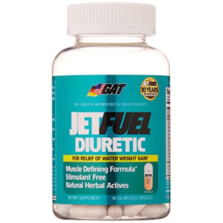 GAT Jetfuel Diuretico Suplemento diurético 90 Cápsulas