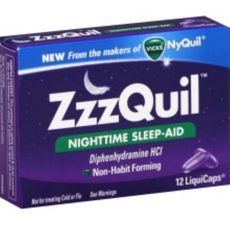 ZzzQuil sueño nocturno-Aid, LiquiCaps 12 ea (paquete de 4)