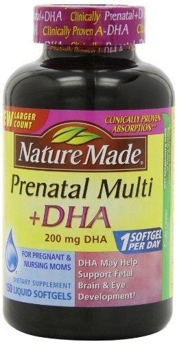 Naturaleza - Nature Made Prenatal Multi + Dha, 200mg-