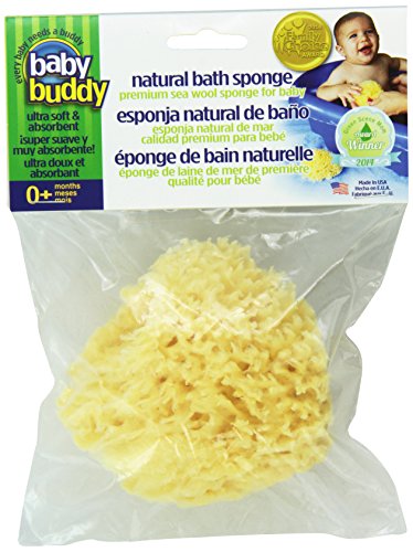Esponja de baño Natural de Buddy, Natural del bebé