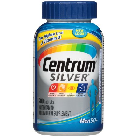 Centrum Silver multivitamínico - multimineral Suplemento hombres Ultra para 200 ct