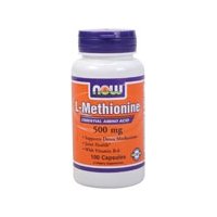 Ahora alimentos L-metionina 500 mg - 100 Caps Pack 3