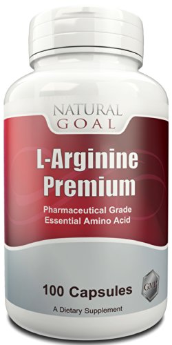 L-arginina Premium - #1 grado farmacéutico del aminoácido esencial - apoyo a la Salud Cardiovascular - mejorar la circulación, optimizar la salud del corazón - 1000mg por porción - toda la vida 100% garantía de devolución del dinero