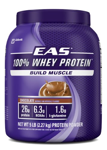 EAS 100% Whey Protein de Chocolate, 5 libras