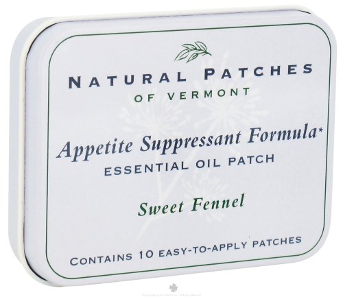 Parches naturales de Vermont - aceite esencial de apetito Suppressant fórmula cuerpo hinojo dulce de parches - parche 10
