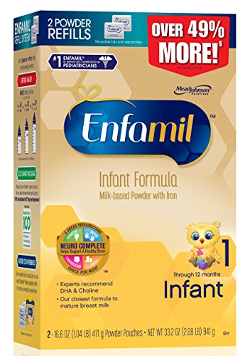 Fórmula para bebés Enfamil Infant - 33,2 onzas caja de relleno