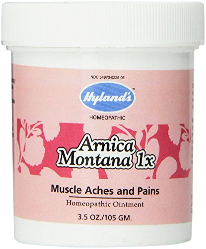 Árnica Montana ungüento Gel, alivio Natural para los dolores de músculo, hinchazón, moretones y dolores, 3,5 onzas de Hyland's