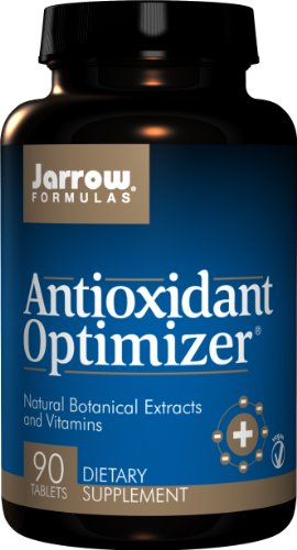 Jarrow Formulas antioxidantes Optimizer, soporta visión, Salud Cardiovascular, 90 Tabs