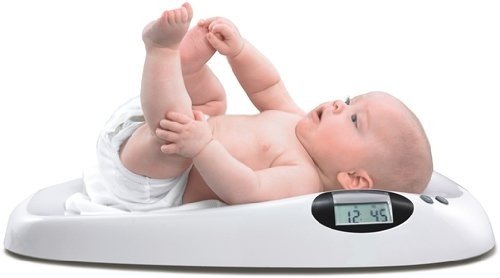 HOMEIMAGE báscula Digital para bebés y mascotas - pesa hasta 44 libras HI-01