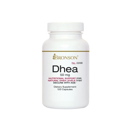 Laboratorios de Bronson: DHEA 50 Mg (120 cápsulas)