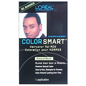 Color LOREAL tinte elegante para los hombres de negro Natural (una aplicación)