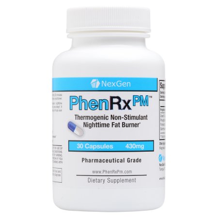 PhenRx PM - fórmula avanzada píldoras de dieta durante la noche. Estimulante supresión libre de apetito pérdida de peso cont