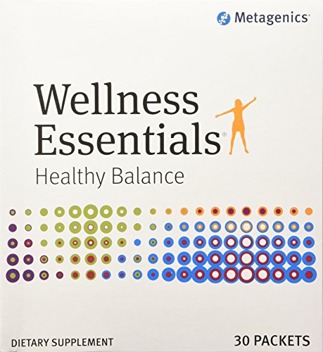 Metagenics bienestar esencial equilibrio saludable paquetes, cuenta 30