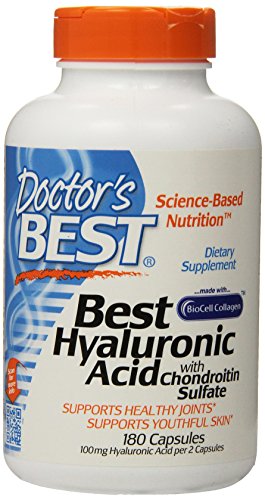 Mejor del doctor - mejor el ácido hialurónico con el sulfato de condroitina, los 180 cápsulas
