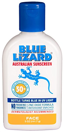 Blue Lizard cara Sunscreen SPF 30 +-5 oz