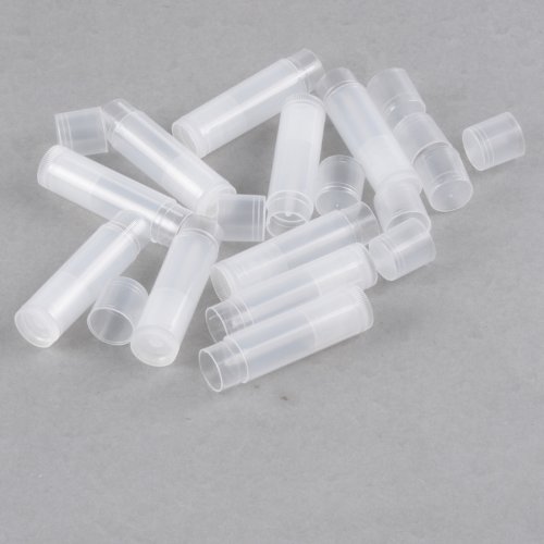 Bálsamo para los labios claro vacío transparente Leegoal 50 tubos contenedores