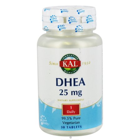 Kal DHEA la tableta BTL-plástico 25mg 30 Caps