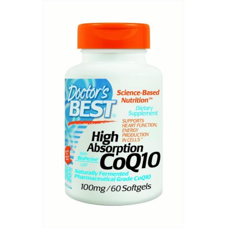 Doctor's Best Alta absorción CoQ10 100 mg, 60 Ct