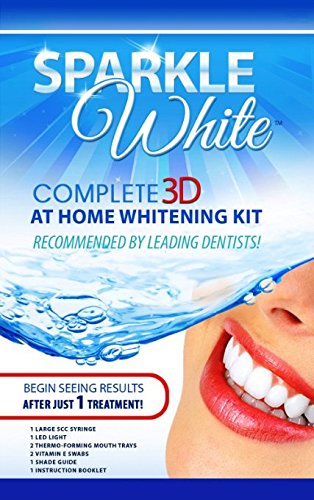 SparkleWhite ® blanqueamiento dental profesional 3D blanqueamiento en el hogar sistema completo - resultados profesionales garantizados!