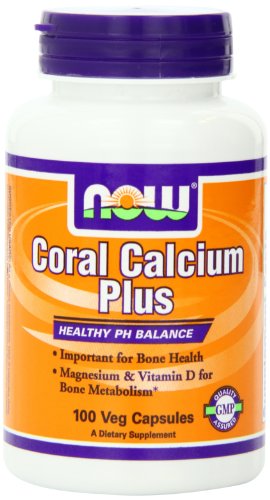 AHORA alimentos calcio de Coral además de Mag, 100 Vcaps,