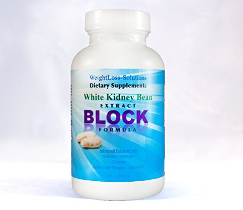 Haba de riñón blanca Extracto de bloque fórmula - Carb y bloqueador de grasa para bajar de peso seguro y saludable