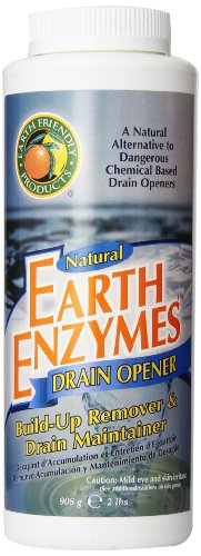 Tierra productos tierra enzimas, abrelatas del dren, 32 onzas