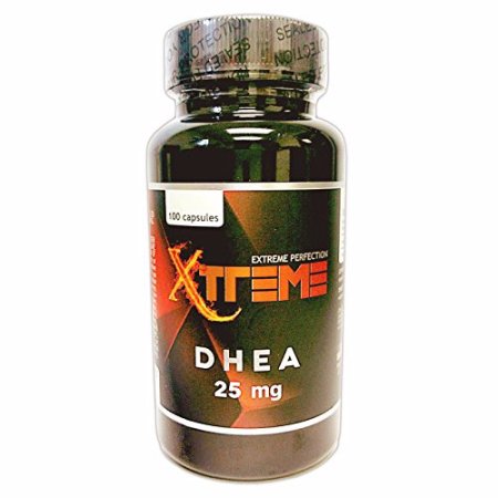DHEA 25 mg Ultimate Nutrition Suplemento para promover niveles de hormonas balanceadas para los hombres y de las mujeres - Look