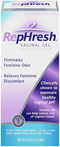 Gel Vaginal RepHresh, 0,07 onzas, 4 precargados aplicadores