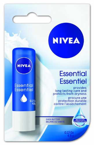 Cuidado esencial de Nivea de los labios 4.8g