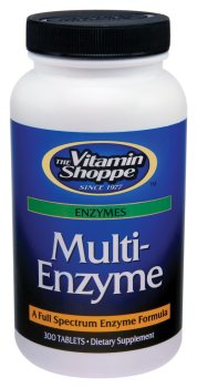 Vitamina Shoppe - Multi enzimático, 300 comprimidos