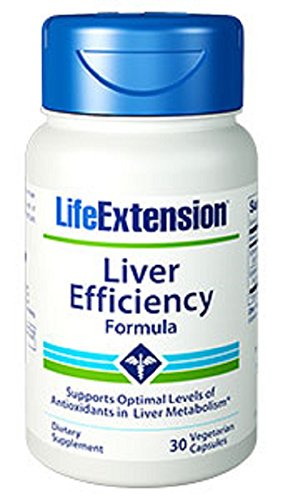 Vida extensión hepática eficiencia fórmula cápsulas vegetarianas, cuenta 30