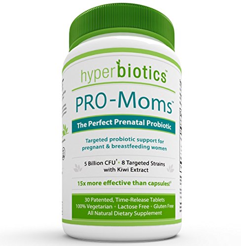 PRO-madres: Probióticos Prenatal para embarazadas y mujeres lactantes - recomienda vitaminas prenatales - cepas específicas 8 - 15 x más efectivo que las cápsulas - promueve la salud de la mamá y el bebé