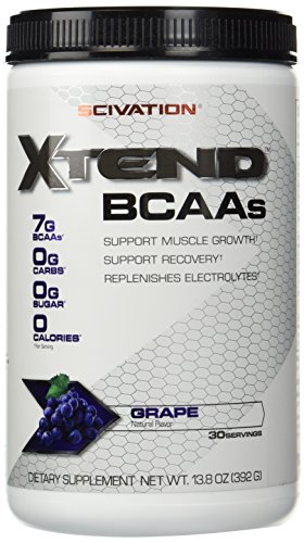 Scivation Xtend - Escape de uva, 30 porciones 13,8 oz
