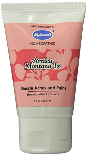 Gel ungüento de Árnica Montana, alivio homeopático Natural para dolores musculares y los dolores, 1 onza de Hyland's