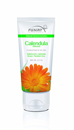 FunAt Calendula ungüento curativo cicatrizante Natural ayuda para seca piel 2.5 Oz