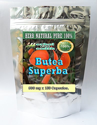 Butea Superba 360 salud potenciador sexual masculina gorras naturales suplemento hierbas de Tailandia 500 mg.